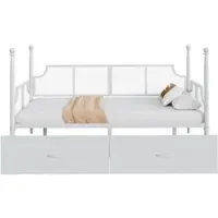 STILVORA Divano letto 90x200 cm, daybed con luci a LED e prese elettriche, lettino per bambini con numerosi vani portaoggetti, beige (con materasso)