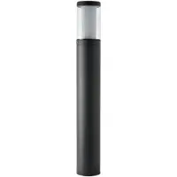 LCD Lampione 1312, grafite, altezza 100 cm, metallo, IP65, E27