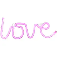 JUST LIGHT Applique LED Neon Love, USB