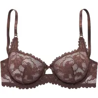 LASCANA Reggiseno marrone scuro