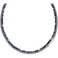Emporio Armani Fashionable double Collana with sodalite EGS3312040