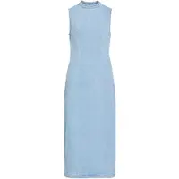 Vila Midi Vestito Di Jeans