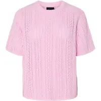 Pieces Top A Maglia | Rosa | S