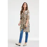 DIDI Tunic Pepper Taupe Mazzo Print Taglia: 38 | Abiti in T-Shirt Outlet | Donna | Nero