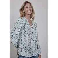 DIDI Blouse Vienna Offwhite Imperial Print Taglia: 44 | Maglie a manica lunga Outlet | Donna | Bianco
