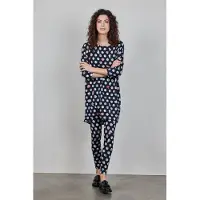 DIDI Basic Legging In Black With Coral Cove Print Taglia: 46 | Leggings Outlet | Donna | Nero