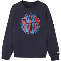 JOTT Parati Funday Sweatshirt Navy Taglia: S | Maglioni a maglia Outlet | Donna | Blu