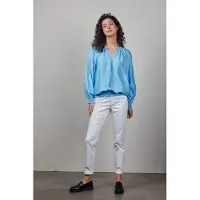 DIDI Blouse Lima In Baltic Sea Blue Taglia: 34 | Maglie a manica lunga Outlet | Donna | Blu