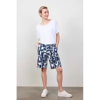 DIDI Travel Bermuda Urban Print In Darkblue With Galaxy Print Taglia: 36 | Blazers Outlet | Donna | Blu