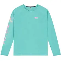 Picture Women's Timont L/S Tech Tee Maglia funzionale Donna (XS, turchese)