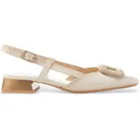 Hispanitas per donna. HV243349 Ballerine Dalí marroni (37), Pelle, Marrone, Basso, Fibbia, Casual
