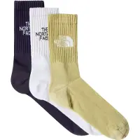 The North Face Everyday Standard Crew Sock 3-Pack Calze casual (41-43, beige)
