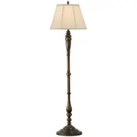 FEISS Lampada da terra Lincolndale con paralume tessile