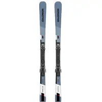 Salomon - Sci da pista - S/Max 10 + M11 Gw Copen Blue/Black/White 2025 in Titanio - Taglia 155 cm