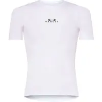 Oakley Apparel Endurance Base Layer S/S Maglietta da ciclismo Uomo (XS, bianco)