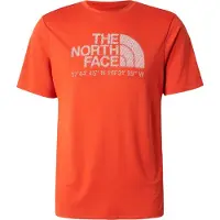 The North Face 24/7 Logo Graphic S/S Tee Maglia funzionale Uomo (XXL, rosso)