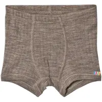 Joha Kid's Boxershorts Basic Intimo lana merinos Bambini (130, grigio)
