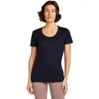 Icebreaker Women's Merino 150 Tech Lite S/S Scoop Tee Maglia merino Donna (M, blu)