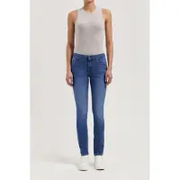 MUD Jeans Faye Low Slim Authentic Indigo Taglia: W33L32 | Jeans straight fit Outlet | Donna | Blu
