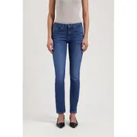 MUD Jeans Faye Low Slim Stone Indigo Taglia: W34L34 | Jeans straight fit Outlet | Donna | Blu