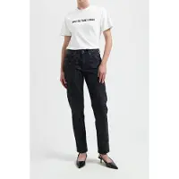 MUD Jeans Go Mid Straight Dry Black Taglia: W26L30 | Jeans straight fit Outlet | Donna | Nero