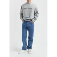 MUD Jeans Ty Sweatshirt Heather Grey Taglia: XS | Maglioni a maglia Outlet | Uomo | Grigio