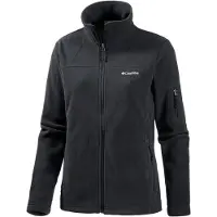 Columbia - Pile con cerniera - Fast Trek II Jacket Black per Donne - Taglia S - Nero