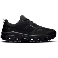 On Running - Scarpe da trekking impermeabili - Cloudrock Low WP M Black/Black per Uomo - Taglia 44 - Nero
