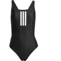 Adidas Costume intero sportivo '3-Stripes V-Back' nero / bianco