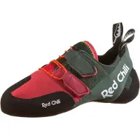 Red Chili Fusion Lv II Scarpette da arrampicata (38,5, olivia/fuchsia)