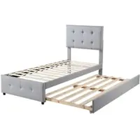 STILVORA Divano letto , letto a una piazza e mezza (90x200 cm), divano letto giornaliero con presa USB e vano contenitore, letto estraibile, bianco (senza materasso)
