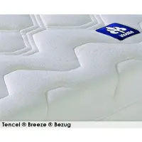TB Bettwaren Materasso in schiuma fredda Irisette Lotus H4 140 x 200 cm