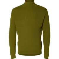 Selected Collo Alto Uomini Verde S