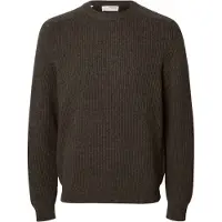 Selected Maglione Uomini Marrone S