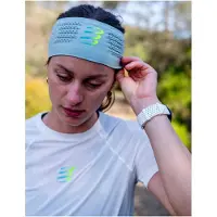 Compressport - T-shirt da trail/running - Trail Racing SS Tshirt W Star White - Taglia S - Bianco