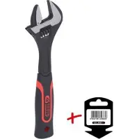 Ks Tools , chiave a forchetta regolabile, modello 577.0201-E, dimensioni 20,6 mm e 57,4 mm, realizzata in acciaio cromo-vanadio, peso 250g
