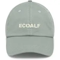 Ecoalf unisex. MCUACCAECOAL0460S26-058 Cappellino con logo verde (OSFA), Casual, Cotone biologico, Sostenibile