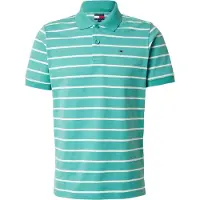 Tommy Hilfiger Tjm Regular Stripe Polo Bahama Green Taglia: S | Polo Outlet | Uomo | Verde