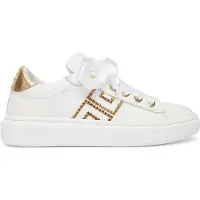 Elisabetta franchi scarpe bambina bianco-oro