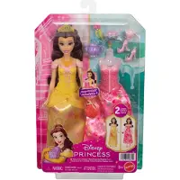 Disney Princess Bambola Belle 2 In 1 Stories Fashion