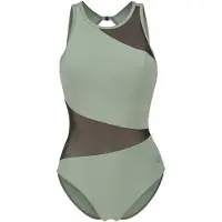 Arena Women's Mesh Angle Swimsuit Vent Back B Costume intero Donna (36, variopinto)