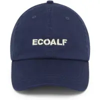 Ecoalf unisex. MCUACCAECOAL0460S26-161 Cappellino con logo blu (OSFA), Casual, Cotone biologico, Sostenibile