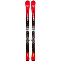 Rossignol - Set sci da pista - Hero ST TI K + NX12 2027 in Titanio - Taglia 162 cm - rosso
