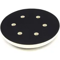 HBM 150 mm Padrone di levigatura con fori di aspirazione