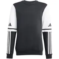 Adidas Felpa sportiva nero / bianco