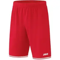 Jako Pantaloni sportivi 'Center 2.0' rosso acceso / bianco