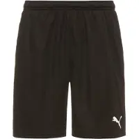 Puma Pantaloni sportivi 'Team Rise' nero / bianco