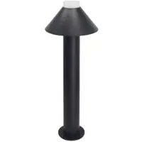 Luxula Lampada da parete a LED, 10 W, nera, grado di protezione IP44