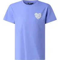 The North Face Girl's Brand Proud Relaxed S/S Tee T-shirt Bambini (XL, lilla)