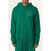 FILA Parella Relaxed Graphic Hoodie Green Jacket Taglia: M | Felpe con cappuccio Outlet | Uomo | Verde